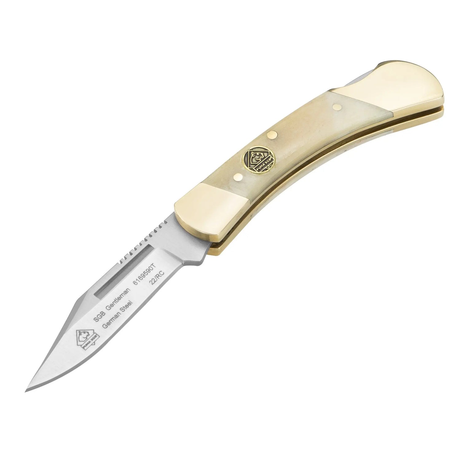 PUMA SGB Gentleman Knochenschalen – aufgeklappt