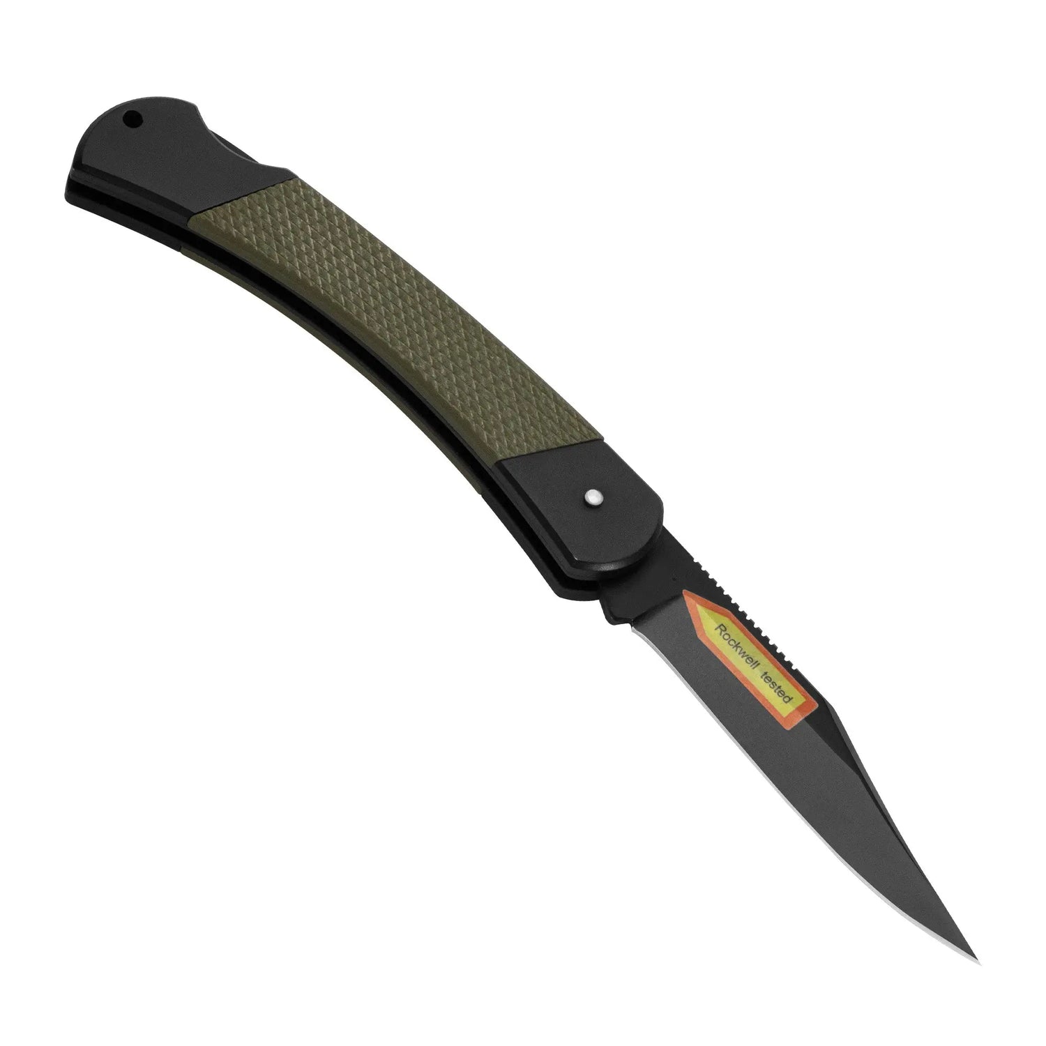 PUMA SGB whitetail ranger, G10 Olivgrün, schwarz eloxiert