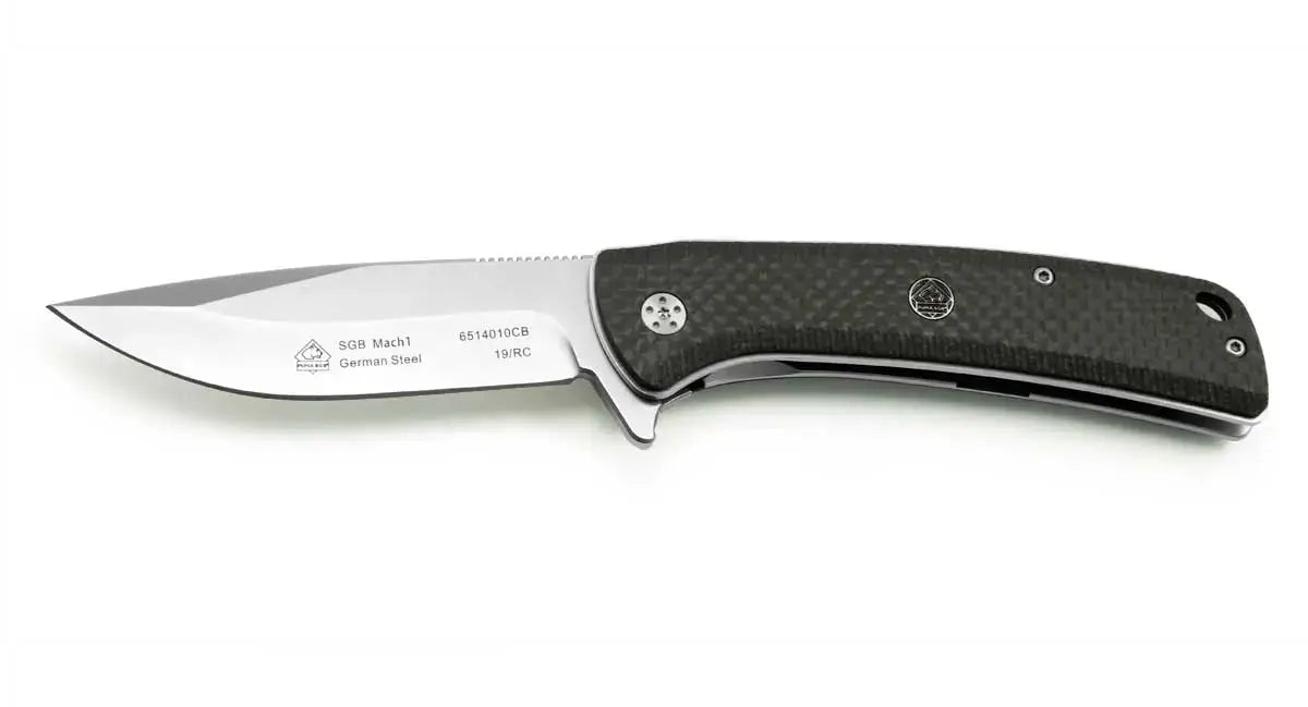 PUMA SGB Mach1, Einhandmesser, liner-lock, Outdoor Schliessmesser