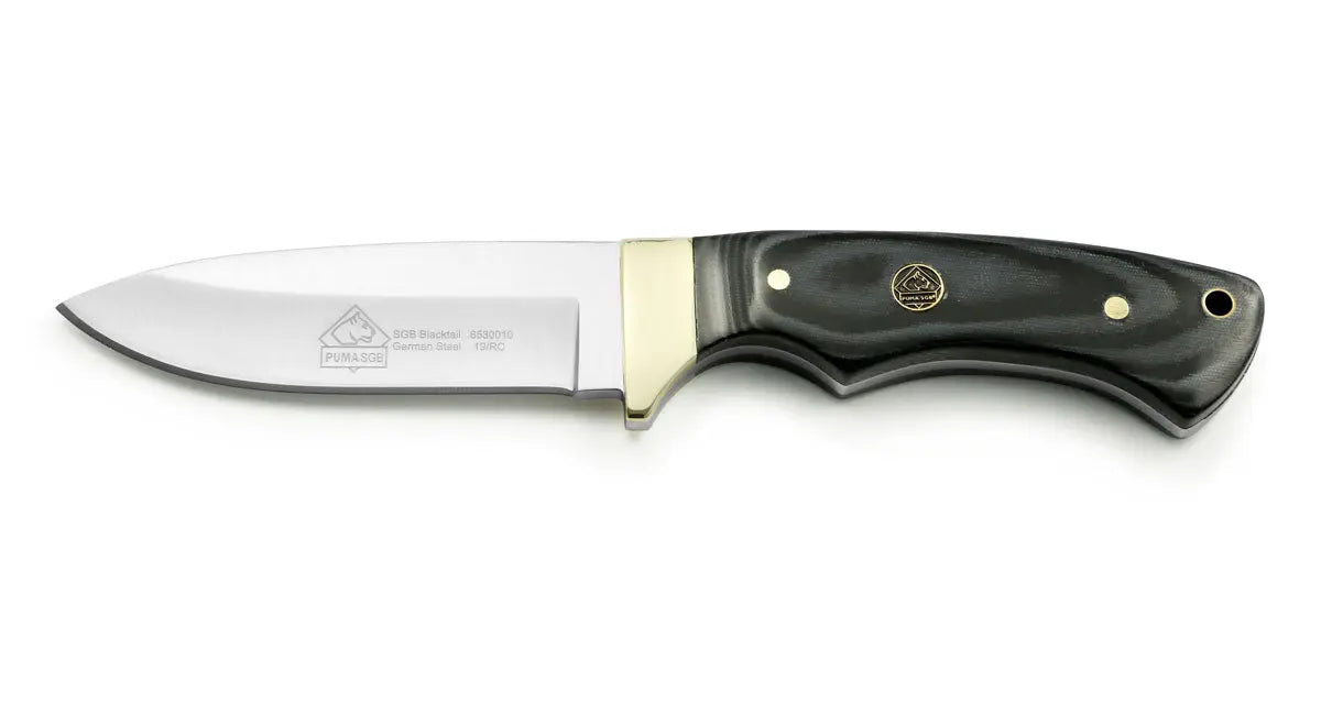 Outdoormesser PUMA SGB blacktail, micarta