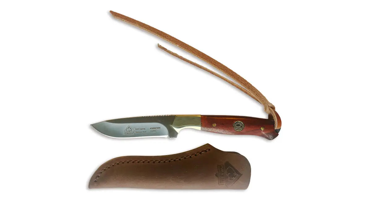 Puma SGB Caping Messer, jacaranda wood