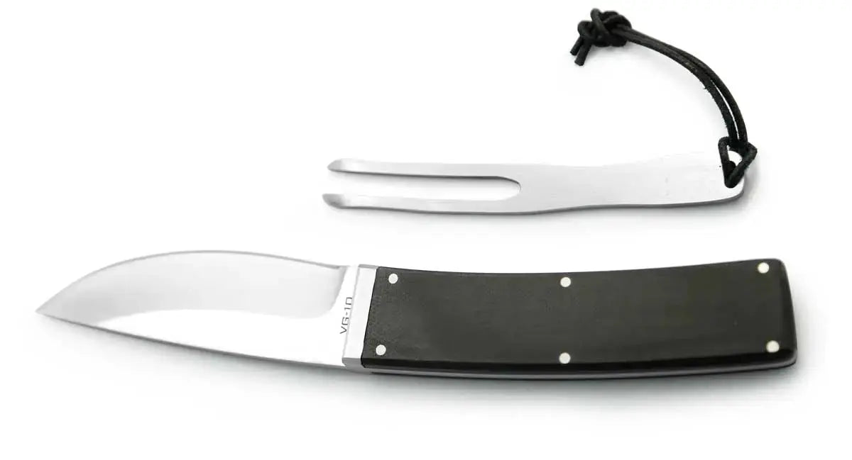 PUMA TEC Gürtelmesser mit Gabel, G10 schwarz