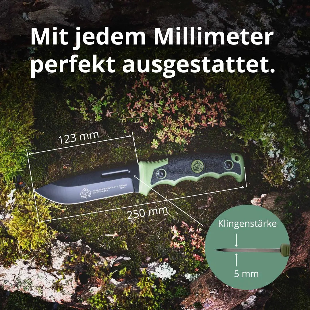 PUMA XP forever survival knife mit Feuerstarter