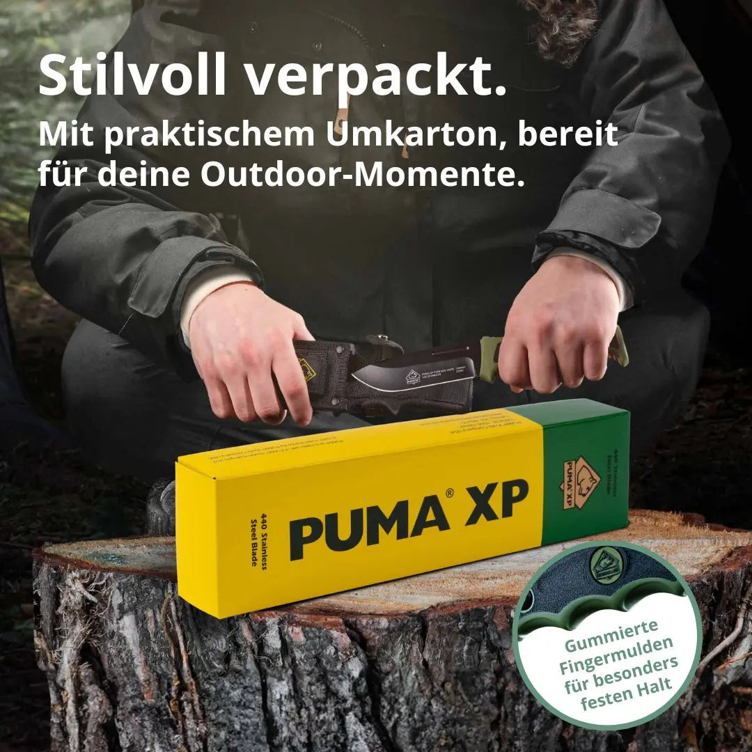 PUMA XP forever survival knife mit Feuerstarter