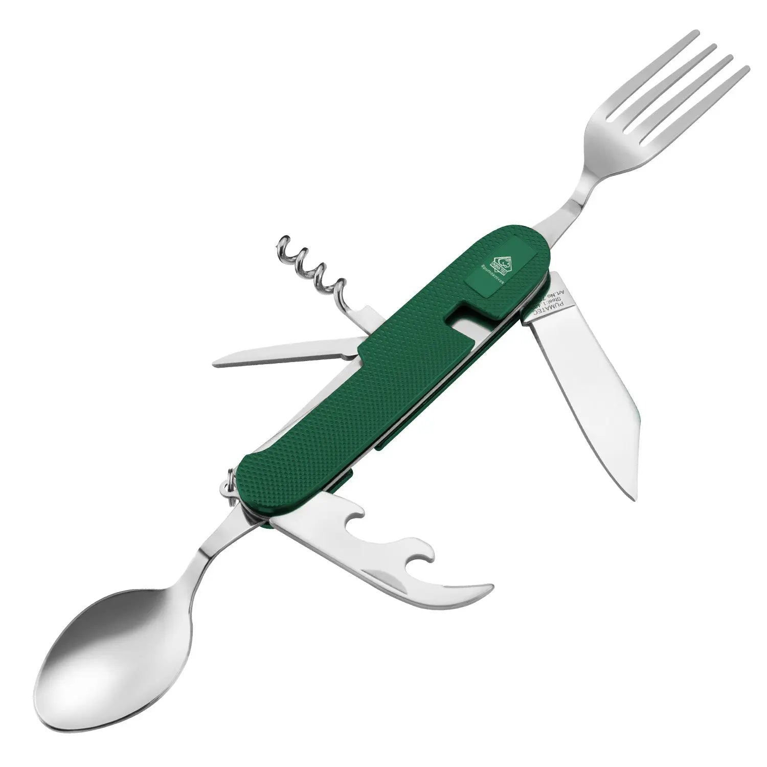 Outil de camping PUMA TEC, Multitool vert