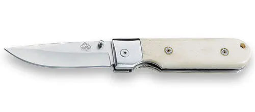 PUMA TEC Einhandmesser (liner lock knochen/Edelstahl)