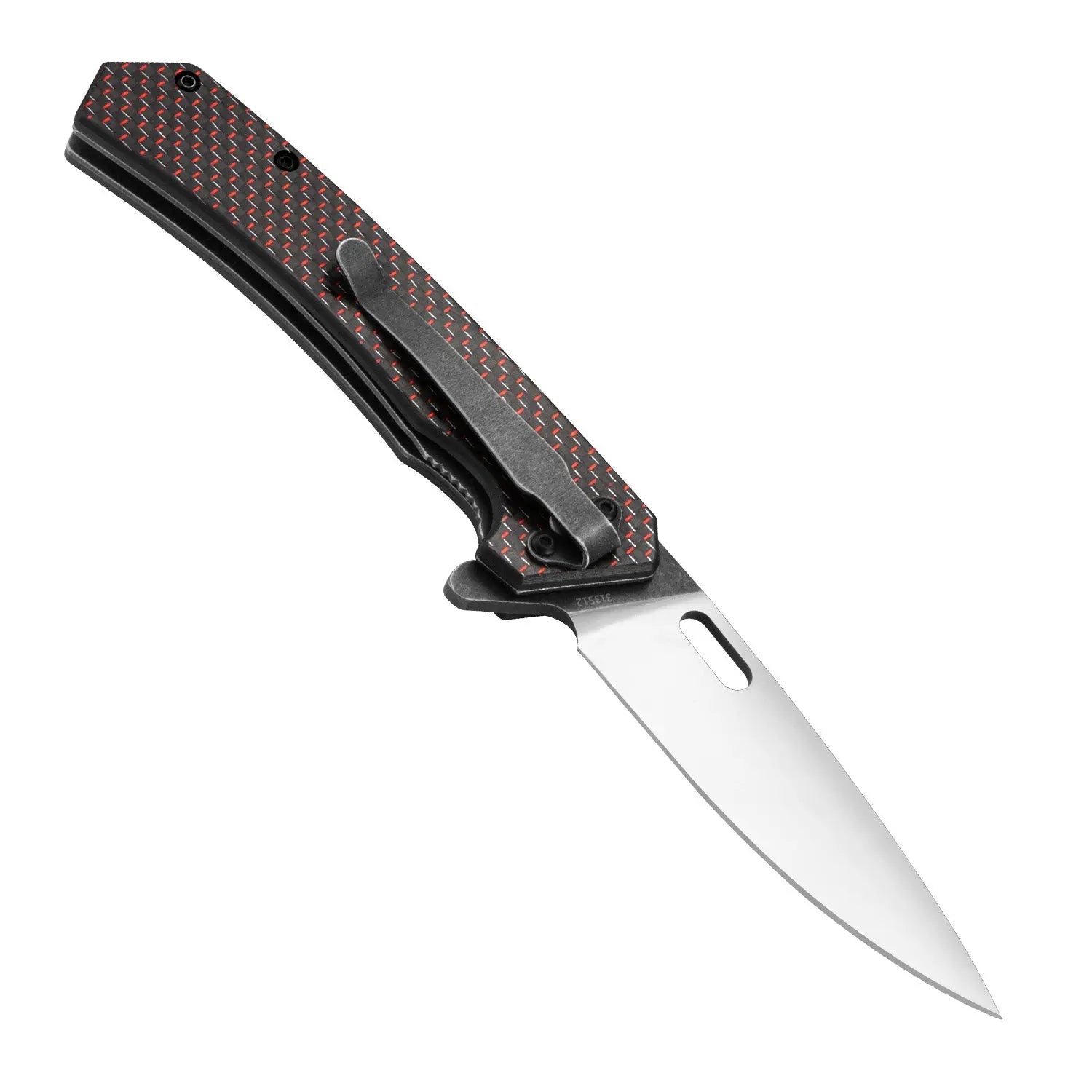 PUMA TEC Einhandmesser, Carbon mit Clip - PUMA GmbH IP Solingen
