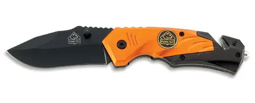 PUMA TEC Einhand-Rettungsmesser (orange)