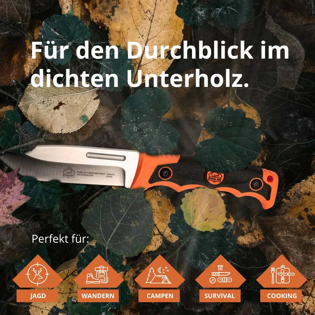 PUMA XP forever knife, orange