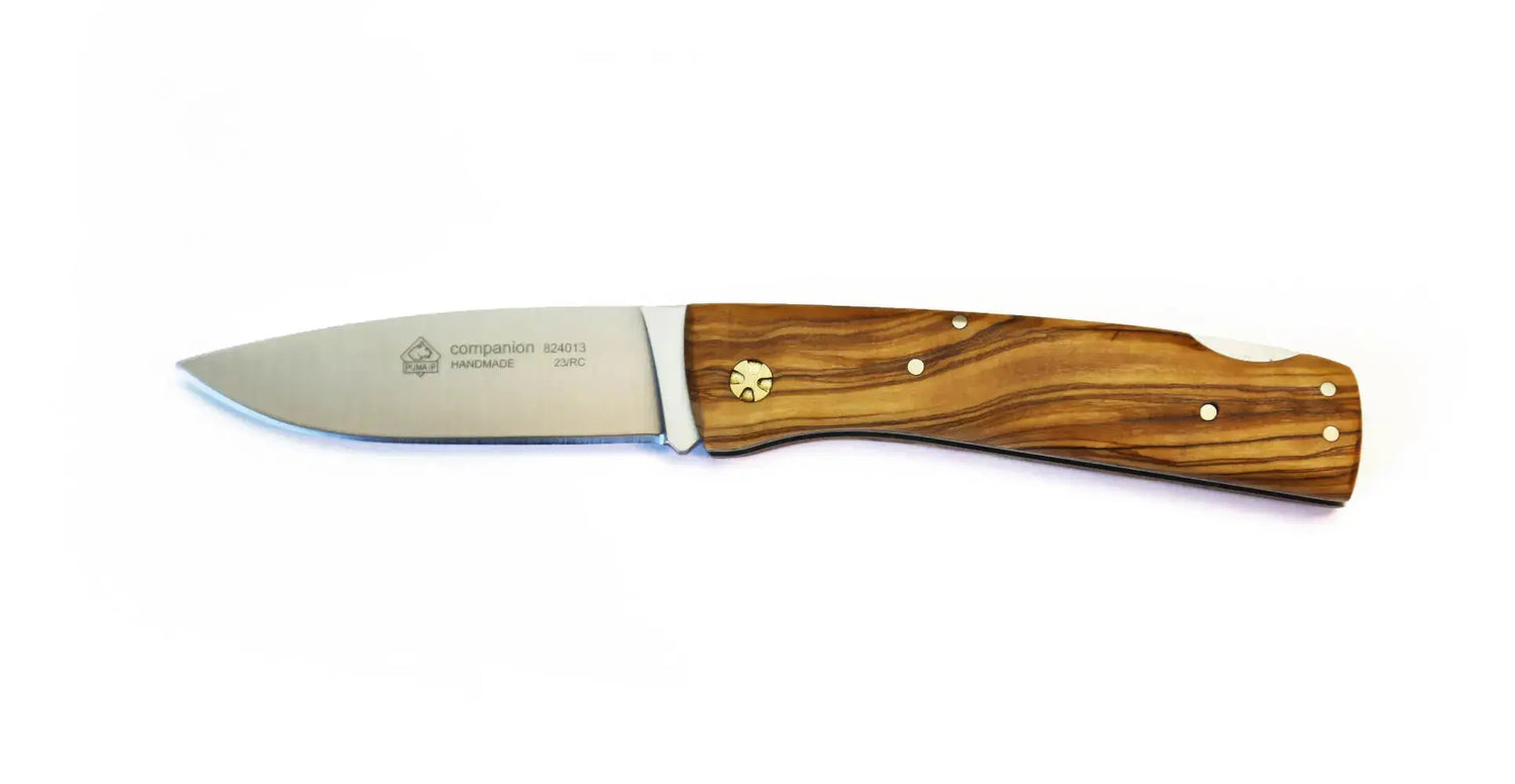 PUMA IP companion mit Wildlederbeutel, Olivenholz