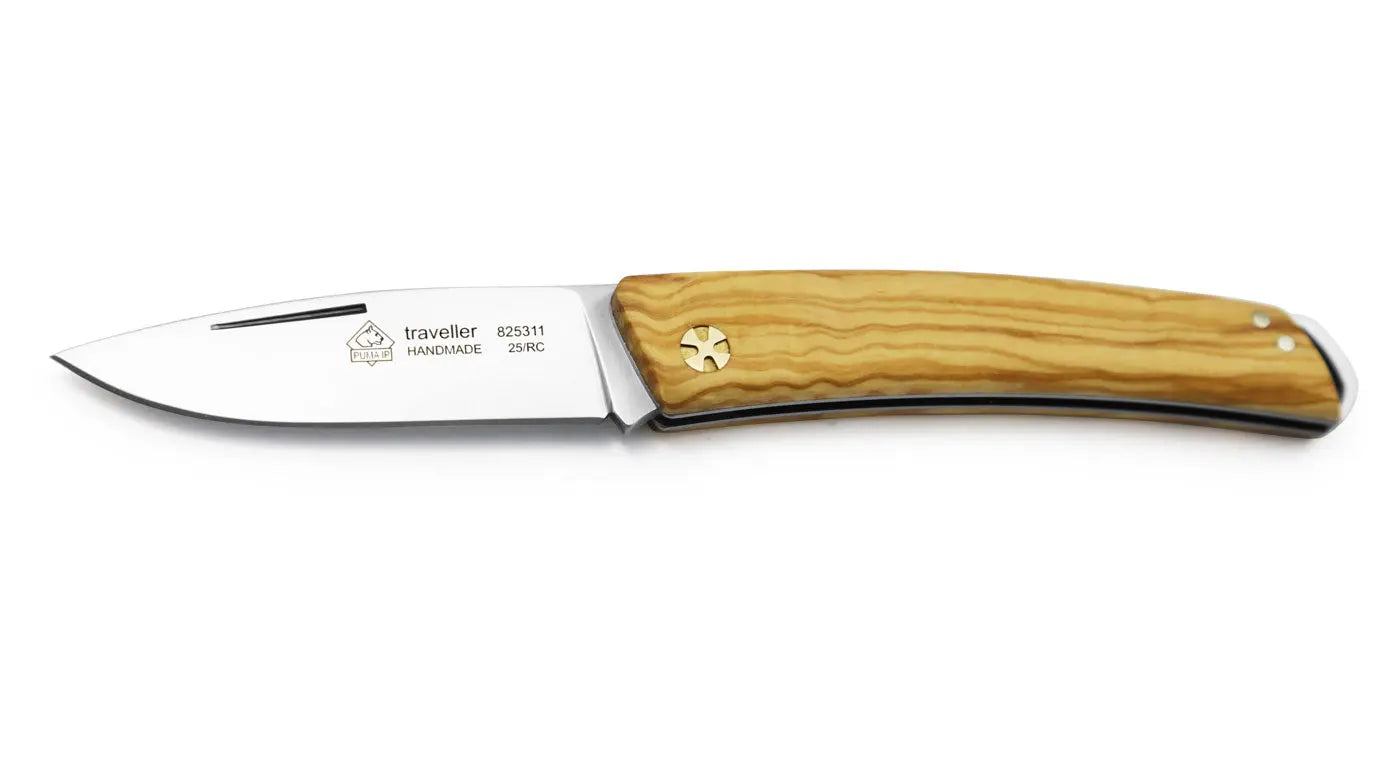 PUMA IP traveller mit Wildlederbeutel, Olivenholz