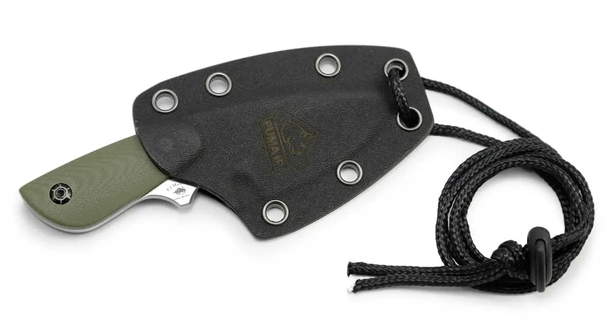 PUMA IP wild boar frischling, G10 grün, Neck-Knife