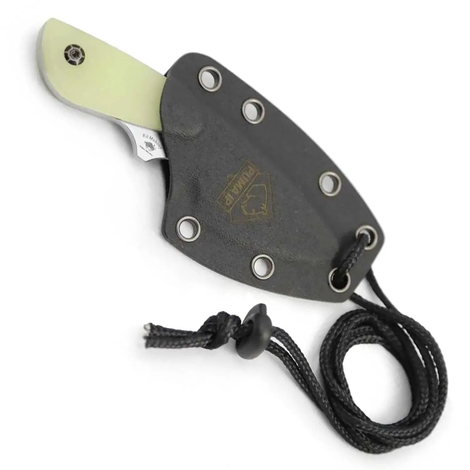 PUMA IP wild boar frischling, fluorescent acrylic, neck knife