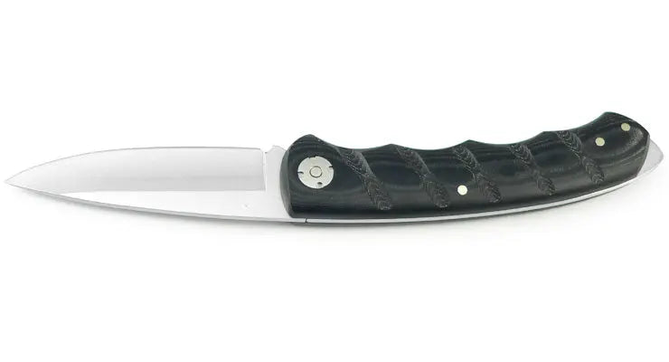 PUMA IP Climbing Micarta Auslaufmodell Klingendetail, Micarta-Griff PUMA IP