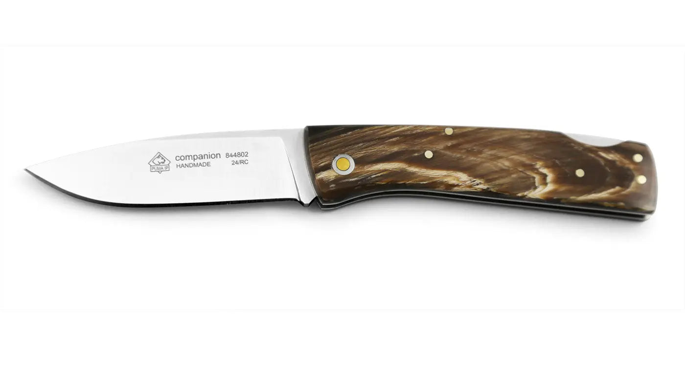 PUMA IP companion mit Wildlederbeutel, büffelhorn