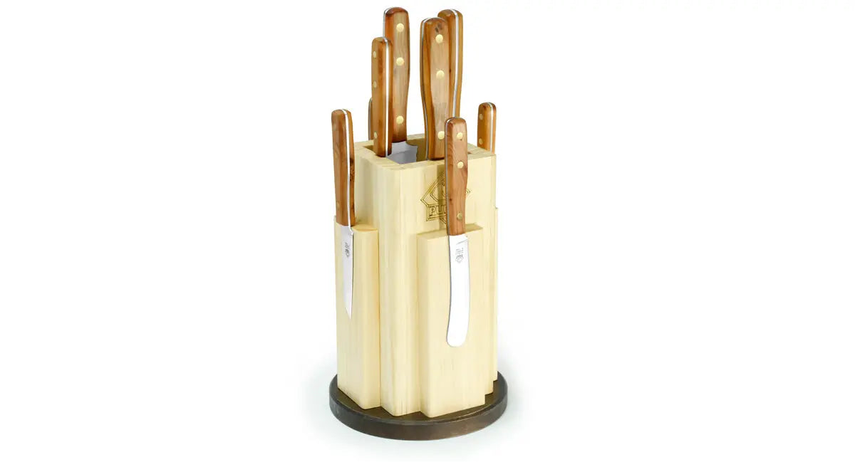 PUMA Küchenblock mit 8 Küchenmessern