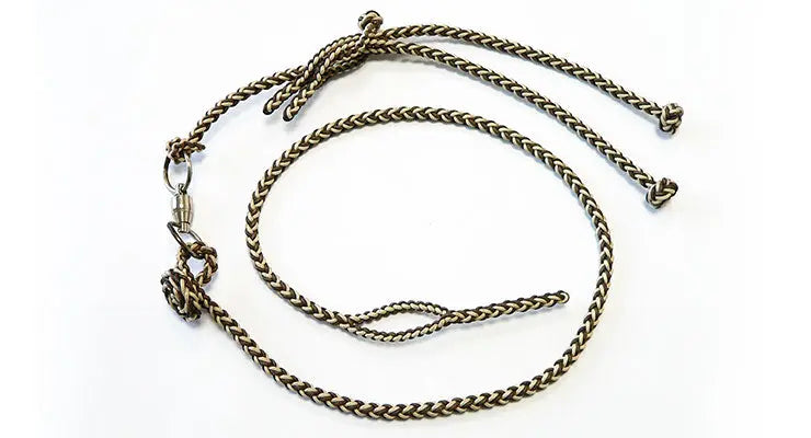 Knotenloses Dacron Geschühriemen Set Gr. XXL