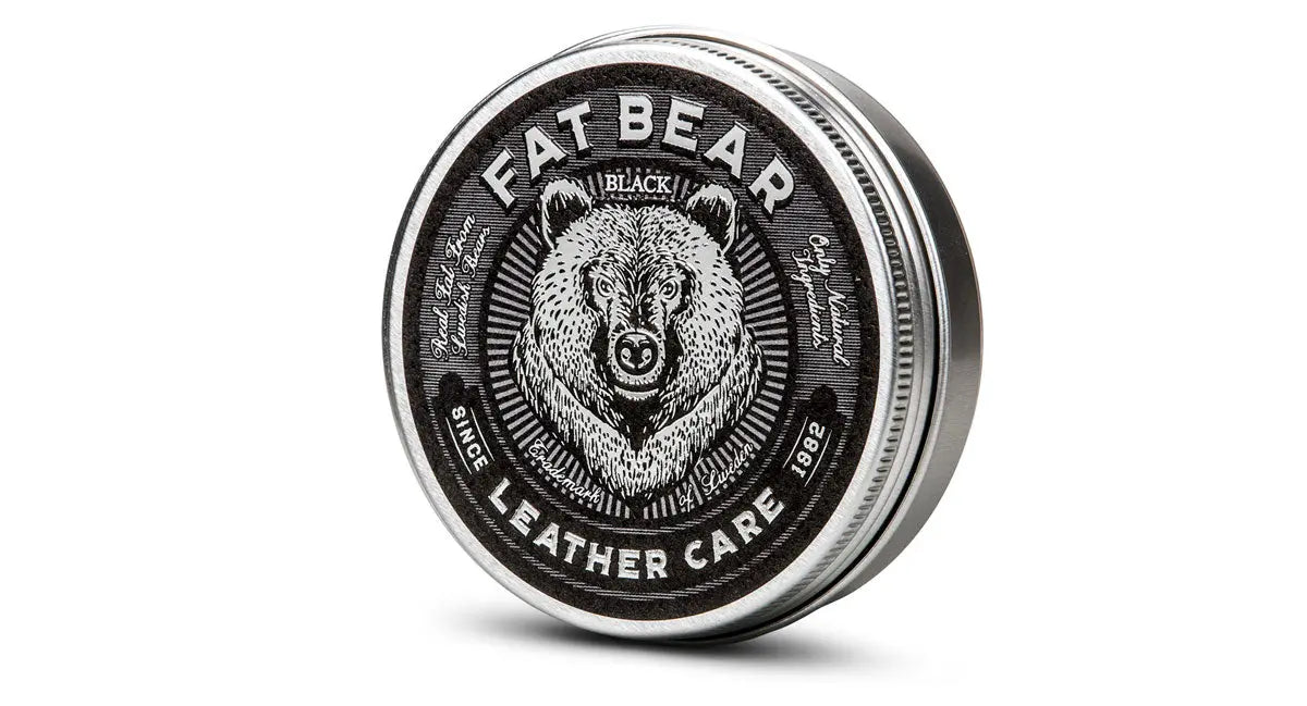 FAT BEAR Lederpflege, schwarz, 100 ml