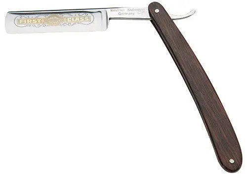 PUMA Rasiermesser mit Goldätzung, Palisander