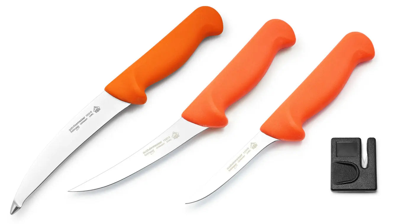 PUMA 4-teiliges Messer-Zerwirkset mit Nylonetui PUMA