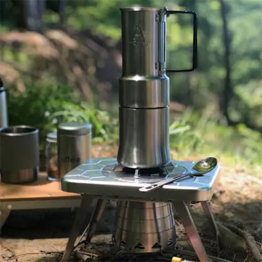 nCamp Kompakte Cafe/Espresso-Kaffeemaschine