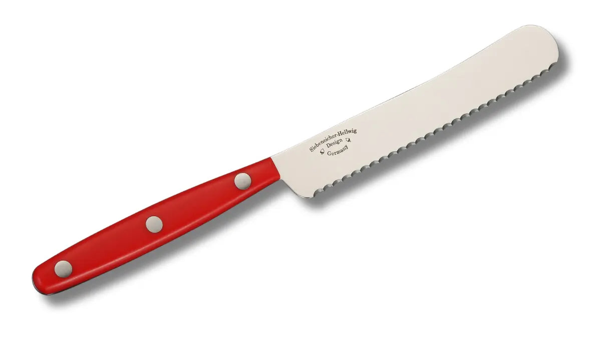 PUMA IP Buckelsmesser / Brötchenmesser rot