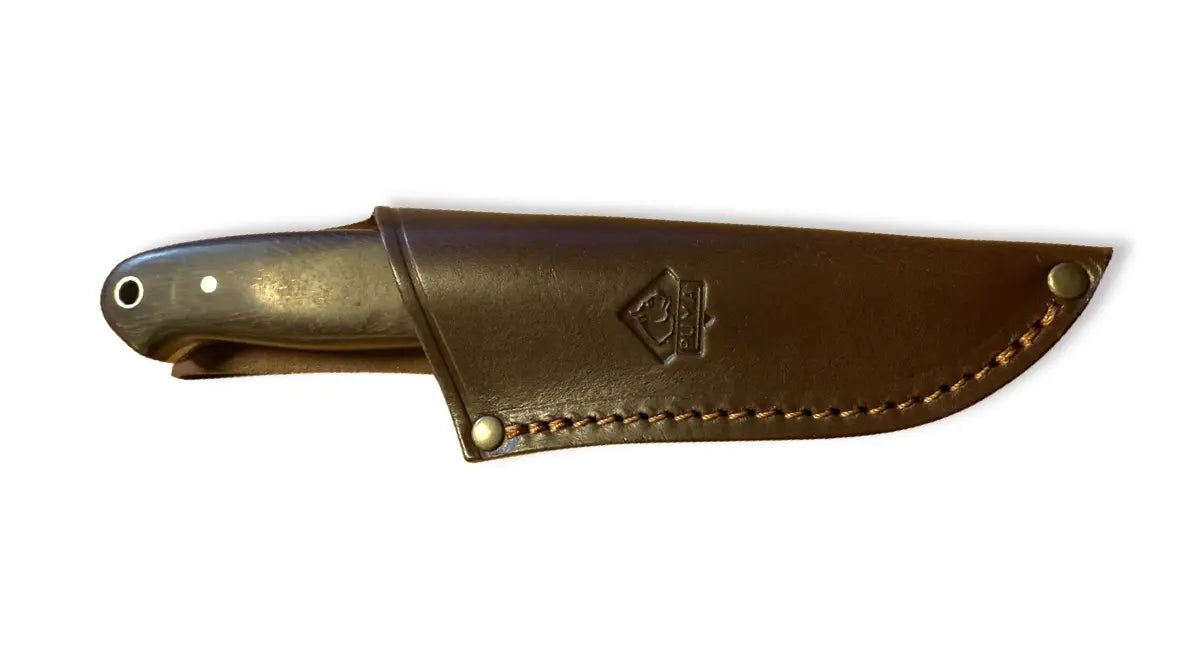 PUMA unicum Jagdmesser, Damast, Grenadill-Holz, Unikat