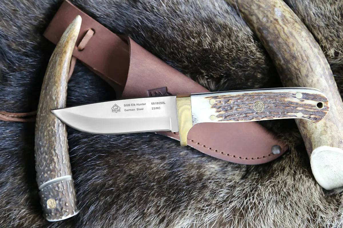 Hunting knife, PUMA SGB elk hunter, stag – PUMA GmbH IP Solingen