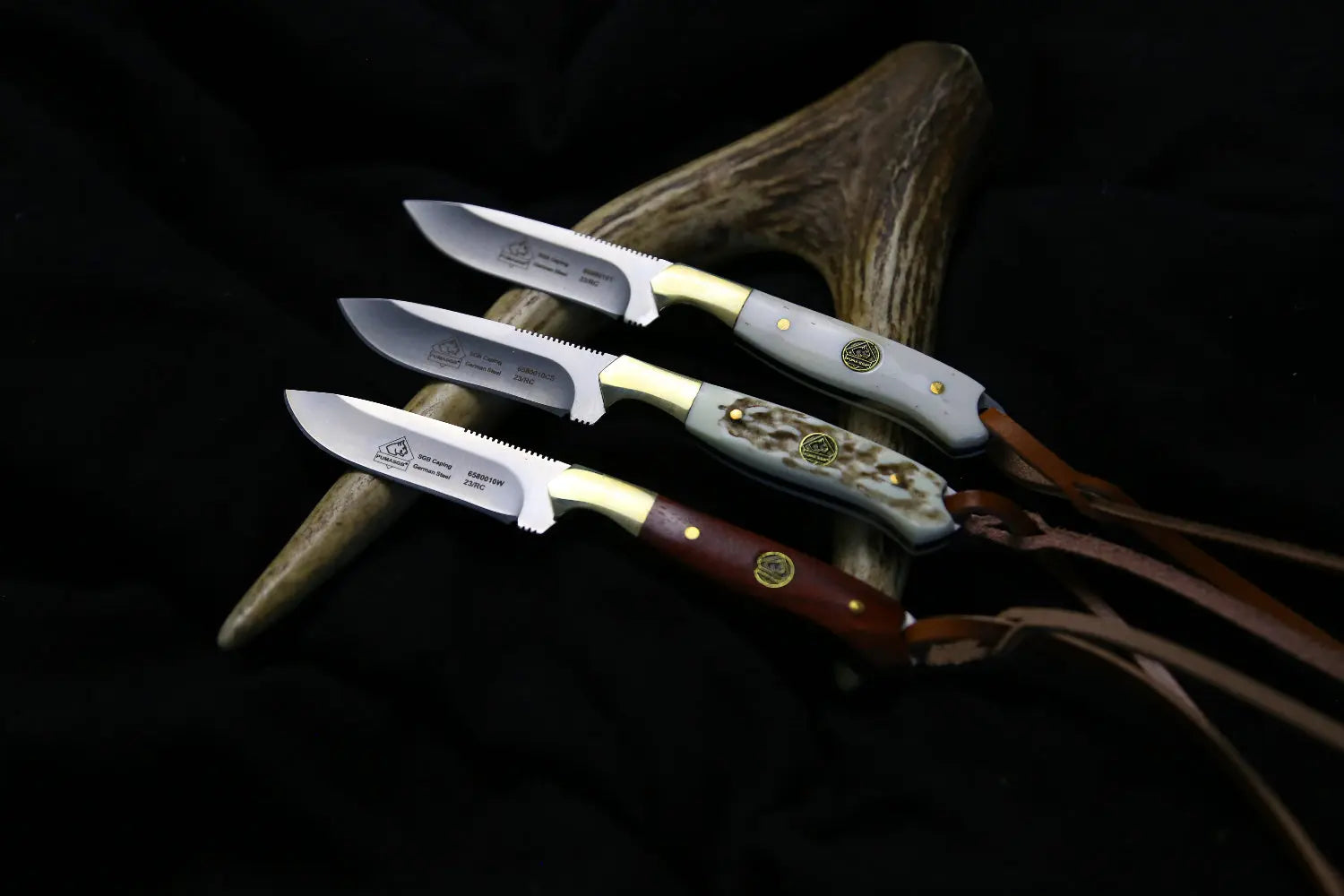 Puma SGB Caping Messer, Weißer Knochen