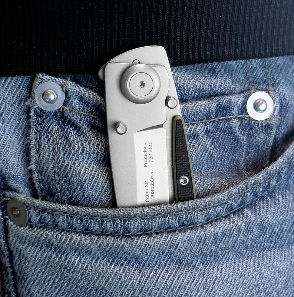 PUMA XP Framelock Everyday Carry Taschenmesser