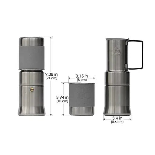 nCamp Kompakte Cafe/Espresso-Kaffeemaschine