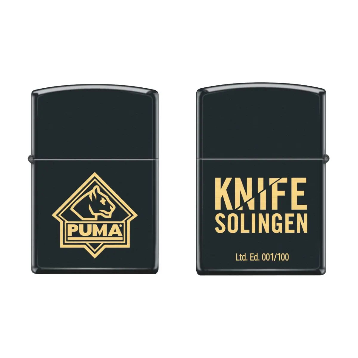 PUMA x KNIFE Solingen Zippo® Limited Edition 2026 PUMA GmbH IP Solingen