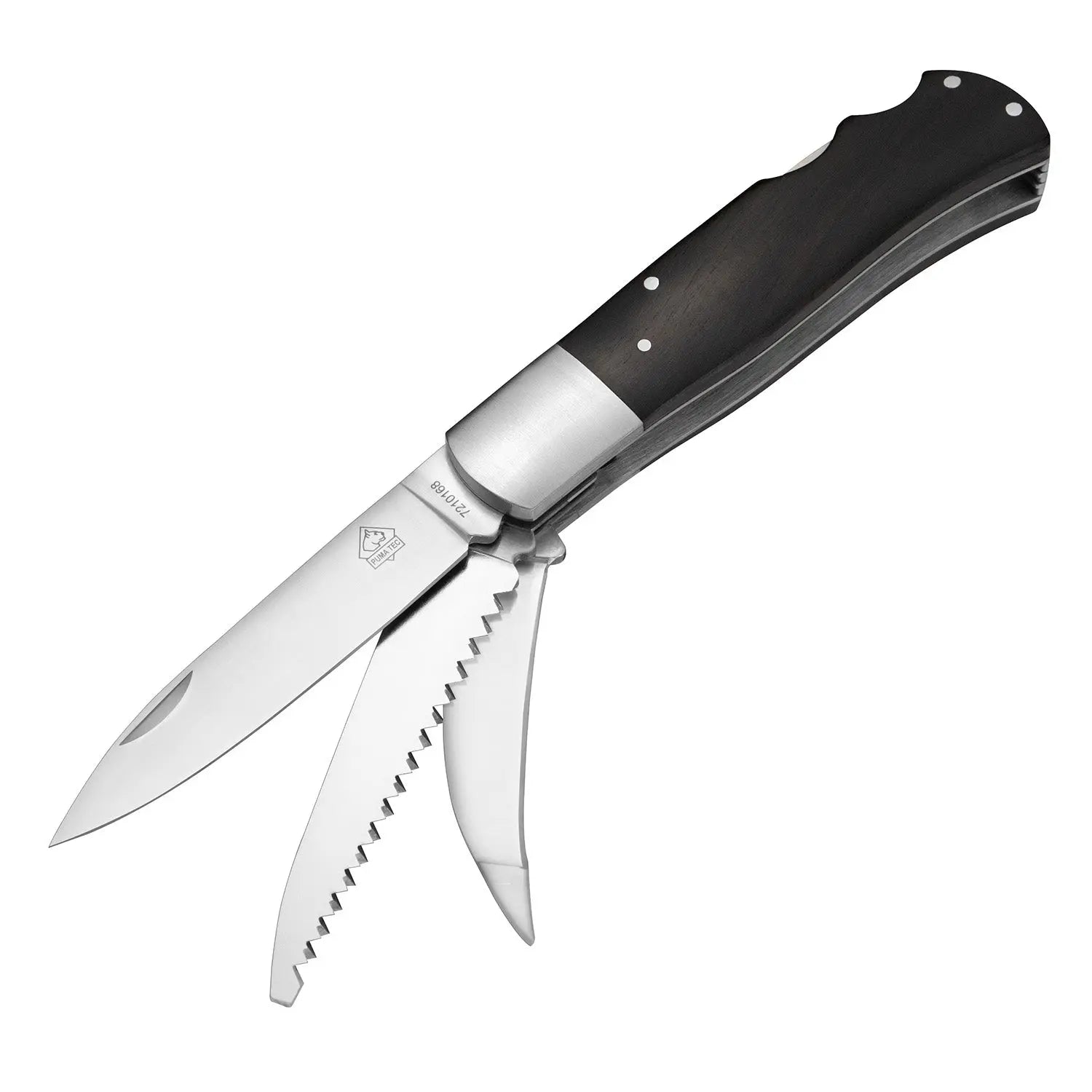 PUMA TEC Couteau de chasse ébène
