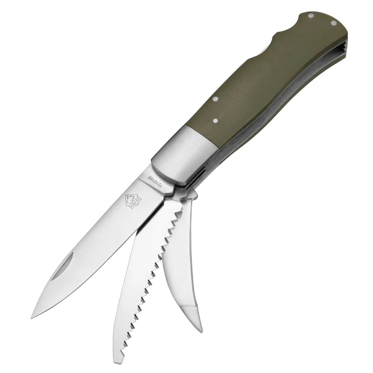 PUMA TEC Jagdtaschenmesser G10 green PUMA TEC
