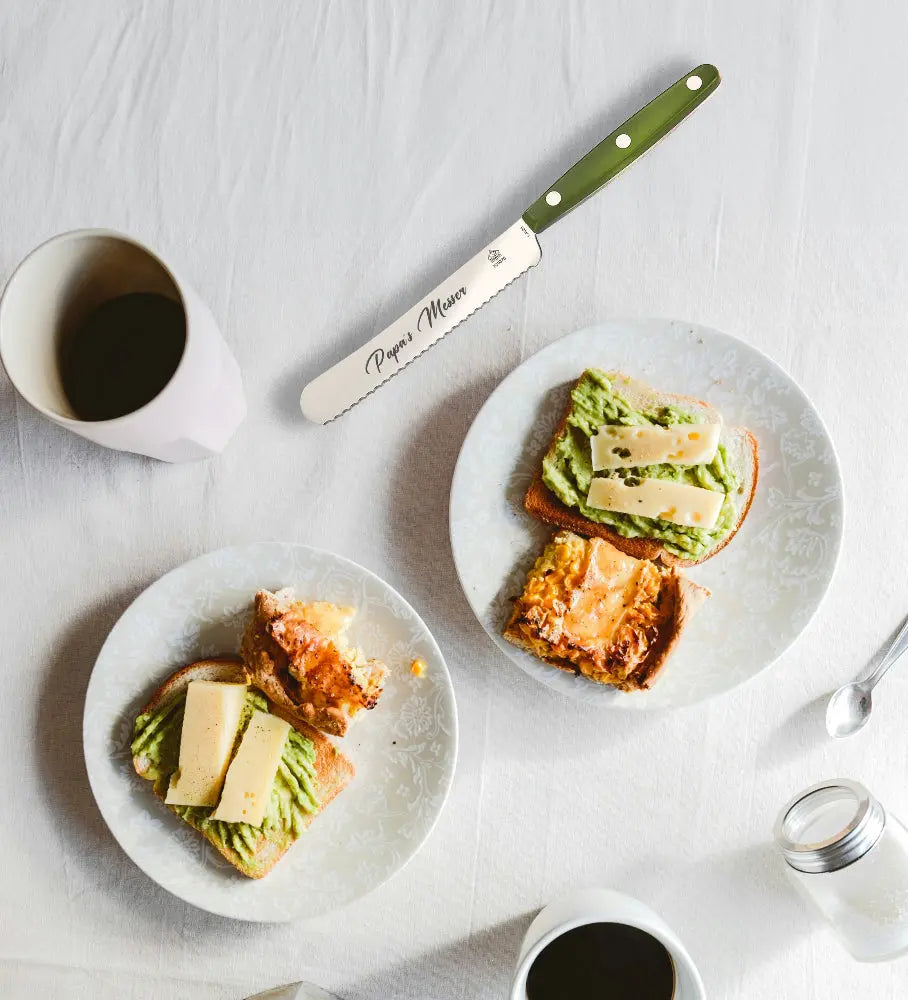 PUMA IP Buckelsmesser / Brötchenmesser olive grün