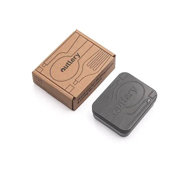 Outlery Reisebesteck-Set, Edelstahl, Taschenformat