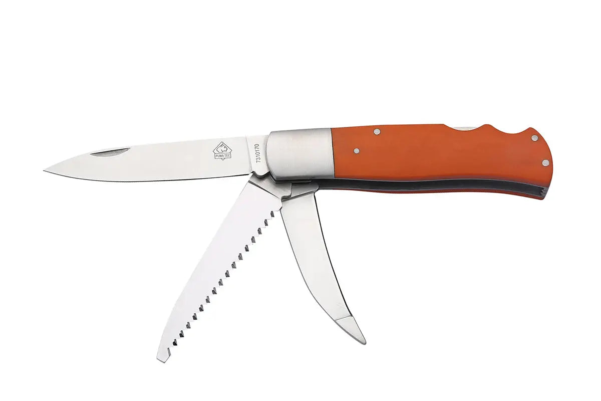 PUMA TEC Jagdtaschenmesser G10 orange