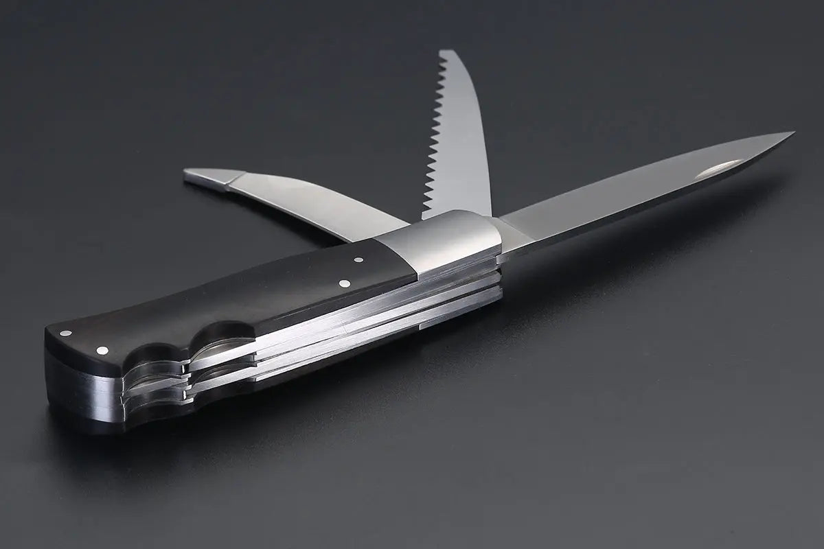 PUMA TEC Jagdtaschenmesser Ebenholz