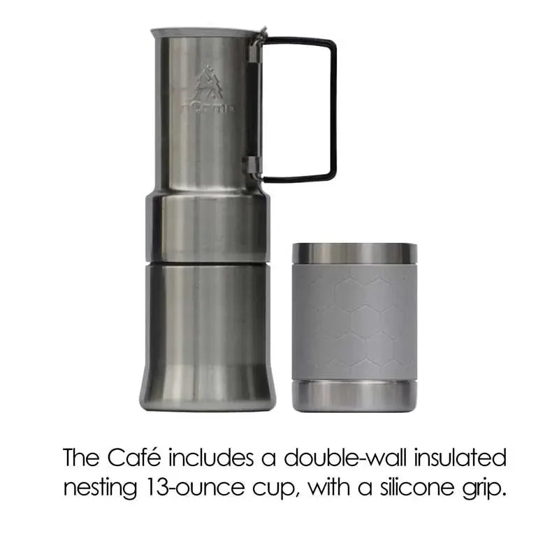 nCamp Kompakte Cafe/Espresso-Kaffeemaschine