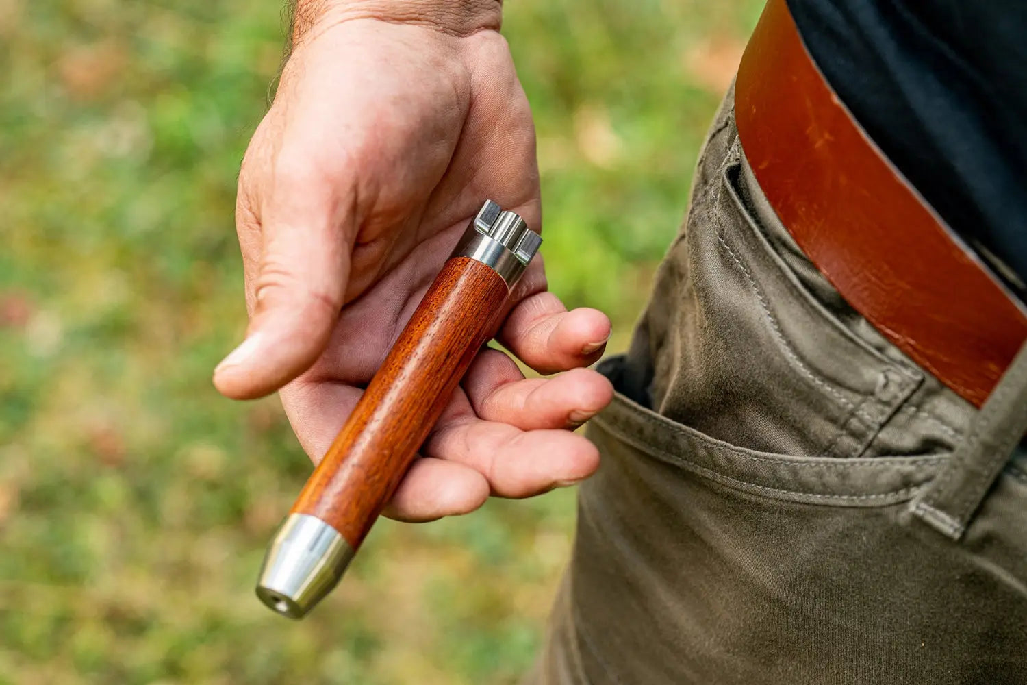 XADR ONE Profi Messerschärfer Mahagoni