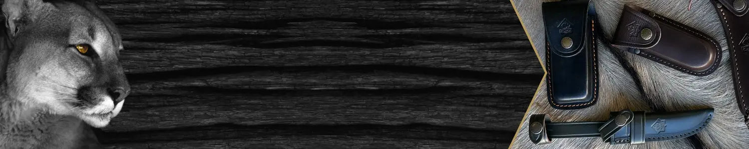 Banner Lederscheiden & Koppeln liegen auf Fell