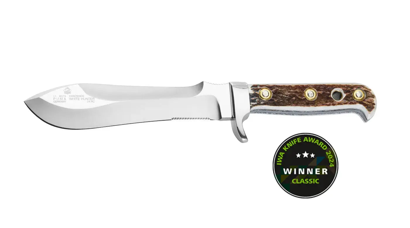 PUMA ハンティングナイフ ホワイトハンター Hunting knife outdoor knife 116375 PUMA white hunter – PUMA GmbH
