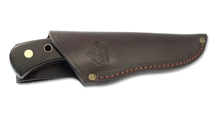 PUMA 4-Star Nicker Grenadill mit Scheide, Jagdnicker aus Solingen