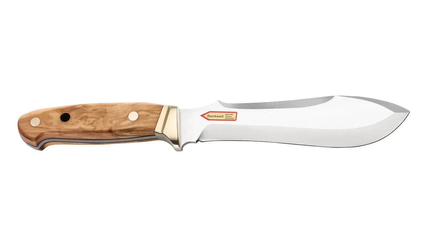 Hunting knife, outdoor knife PUMA white hunter 240, olive wood