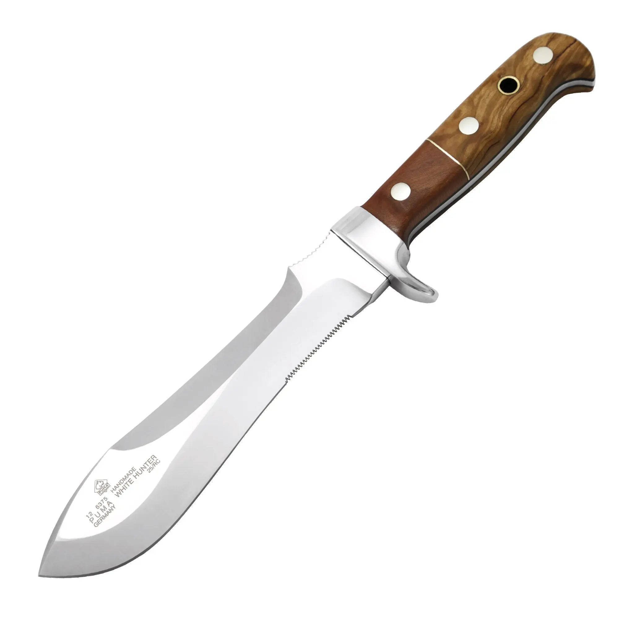 Hunting knife, outdoor knife 126375 PUMA white hunter, lion – PUMA