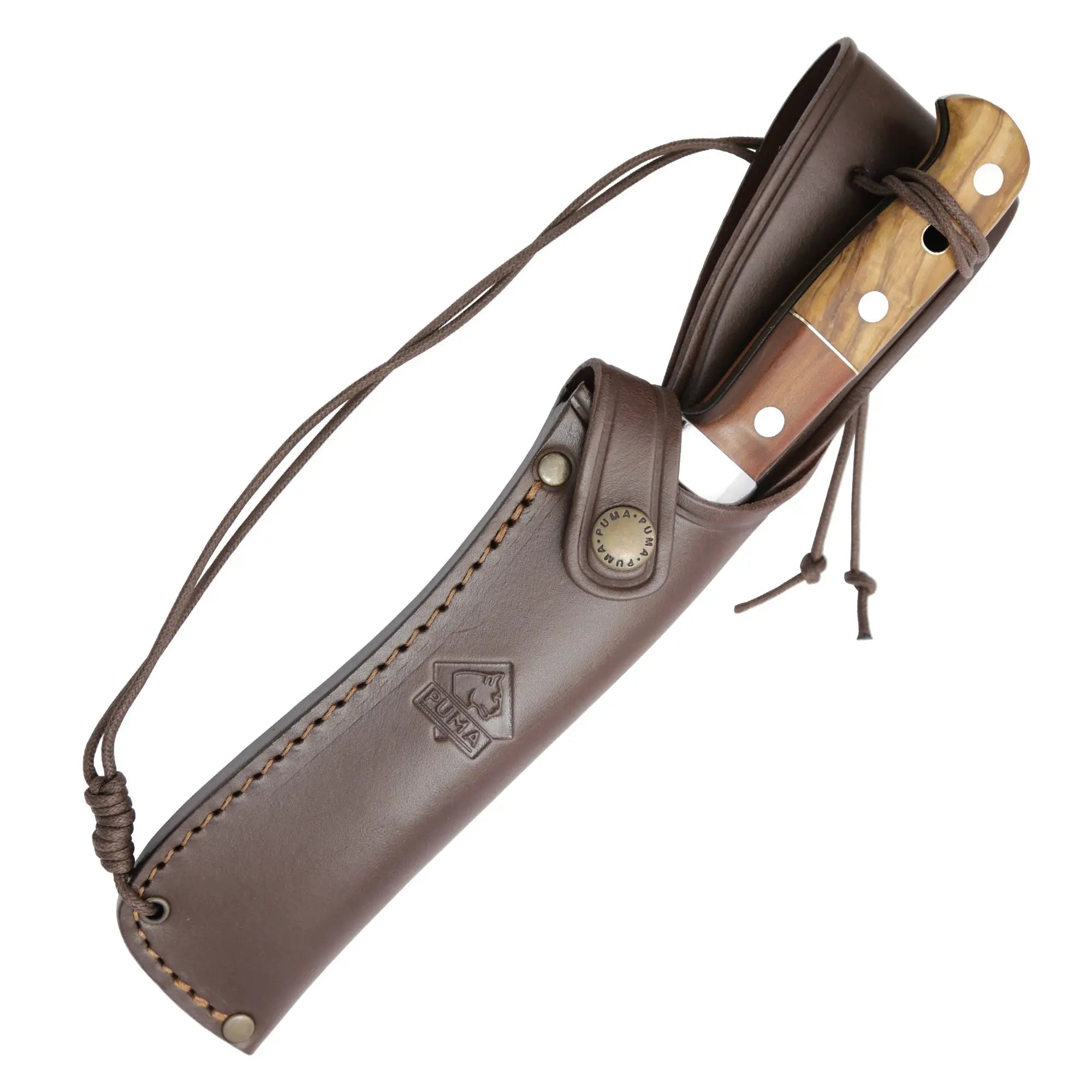 Hunting knife, outdoor knife 126375 PUMA white hunter, lion – PUMA