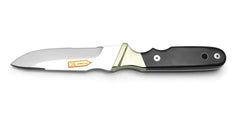 PUMA 2+2 Niederwild Micarta Auslaufmodell Klingendetail, zwei Messer mit Micarta