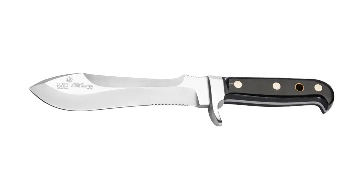 Hunting knife, outdoor knife 146375 PUMA white hunter, buffalo