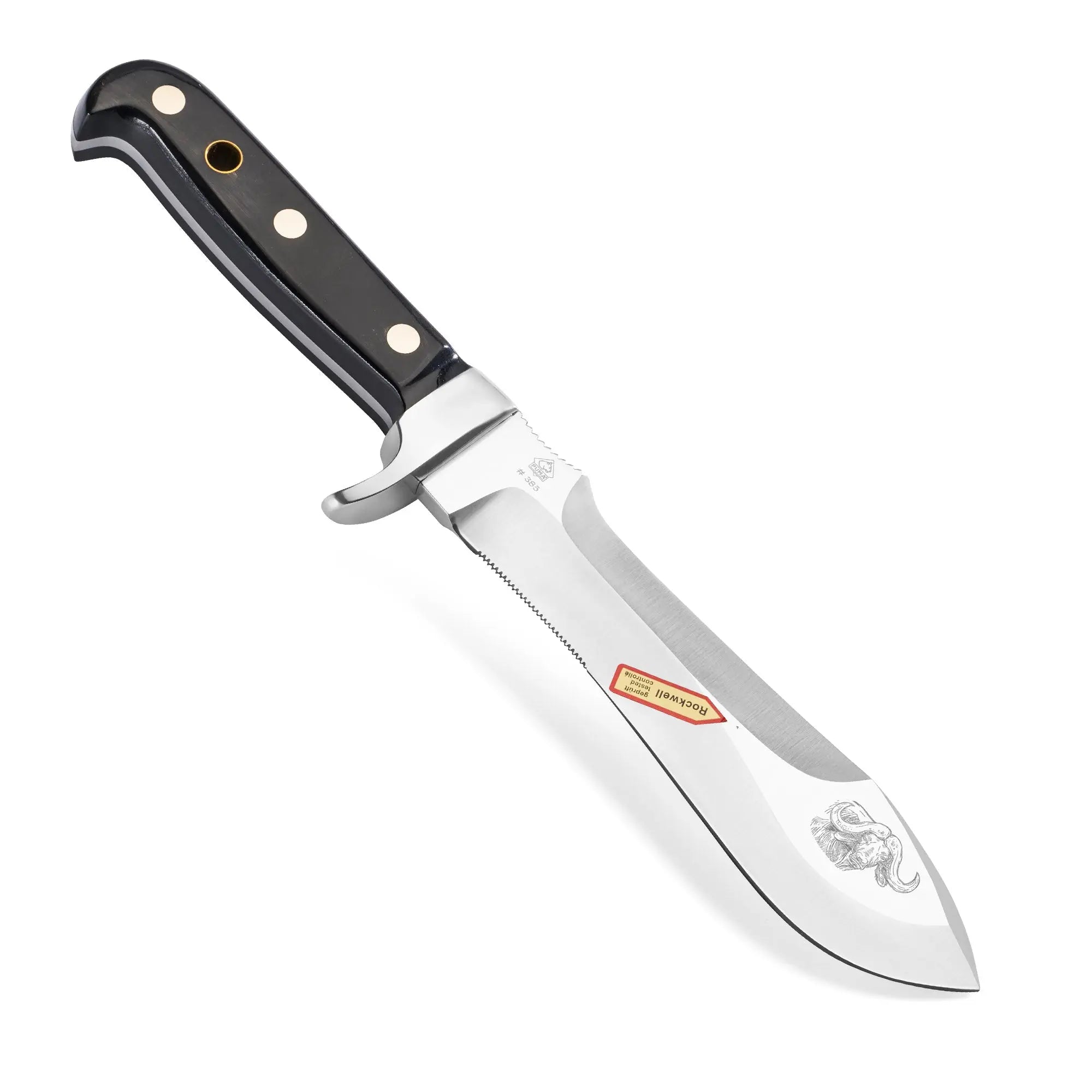 Hunting knife, outdoor knife 146375 PUMA white hunter, buffalo