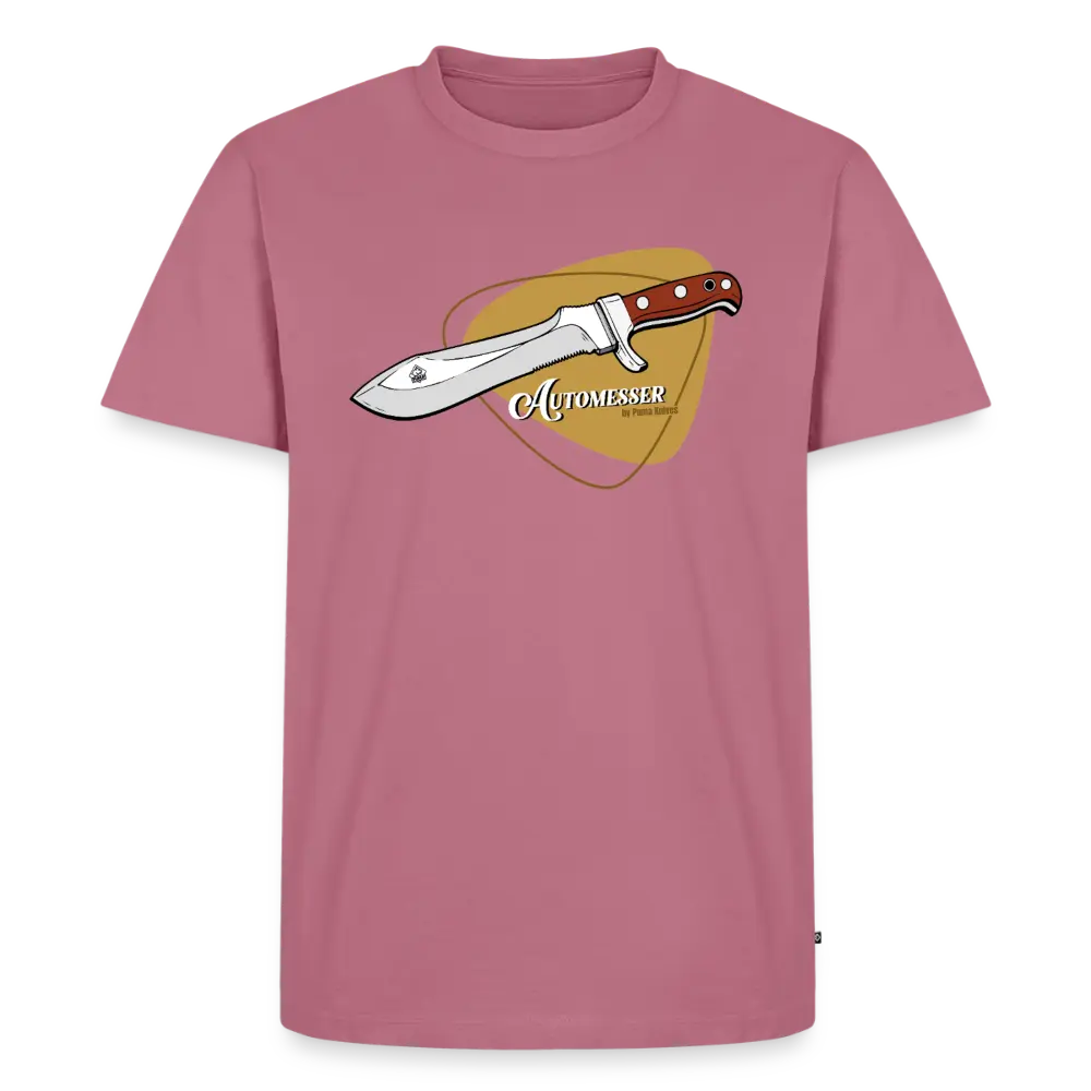 Men’s Premium T-Shirt PUMA Automesser Retrodesign - mauve